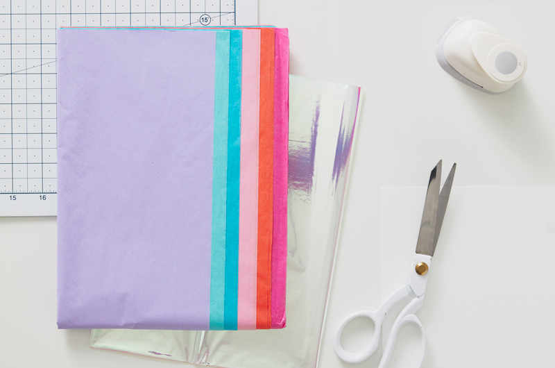 Dress Up A Party with Easy, Colorful DIY Tissue Paper Confetti